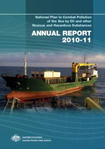 National Plan to Combat Pollution of the Sea by Oil and other Noxious and Hazardous Substances ANNUAL REPORT[removed]
