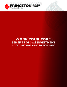 WORK YOUR CORE: BENEFITS OF SaaS INVESTMENT ACCOUNTING AND REPORTING  WORK YOUR CORE: BENEFITS OF SaaS INVESTMENT ACCOUNTING AND REPORTING