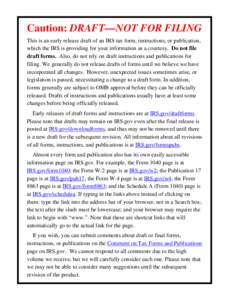 IRS tax forms / Patient Protection and Affordable Care Act / Tax return / Politics / Law / Offer in compromise / Taxation in the United States / Internal Revenue Service / Government