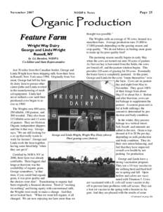 November[removed]NODPA News Feature Farm Wright Way Dairy