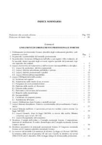 INDICE SOMMARIO  Prefazione alla seconda edizione . . . . . . . . . . . . . . . . . . . . . . . . . . . . . . . Prefazione di Guido Alpa . . . . . . . . . . . . . . . . . . . . . . . . . . . . . . . . . . .  Pag. VII