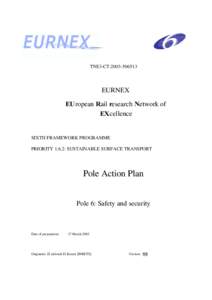 TNE3-CTEURNEX EUropean Rail research Network of EXcellence