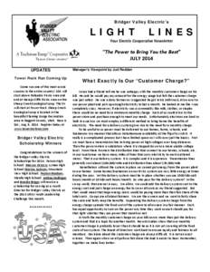 Bridger Valley Electric’s  LIGHT LINES