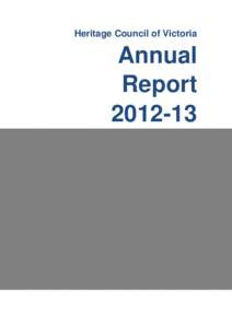 Microsoft Word - Heritage Council Annual Report[removed]Rev.doc