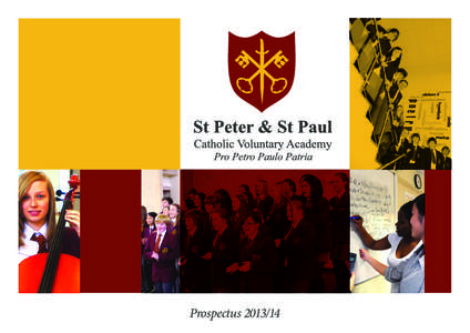 Prospectus[removed]  Our Mission Our mission as a Catholic Voluntary Academy is to provide the highest possible standards of education for all of our