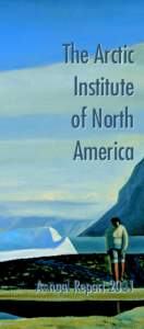 The Arctic Institute of North America Annual Report 2001