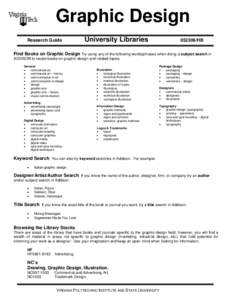 Microsoft Word - graphicdesign.doc