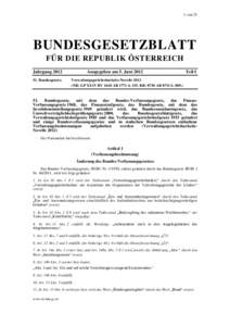 1 von 25  BUNDESGESETZBLATT FÜR DIE REPUBLIK ÖSTERREICH JahrgangBundesgesetz: