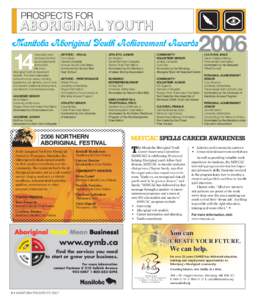 PROSPECTS FOR  ABORIGINAL YOUTH Prospects for Aboriginal Youth