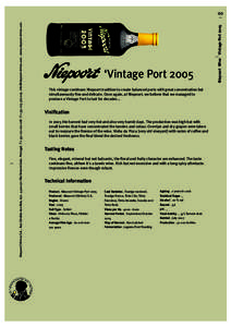 [removed]Niepoort Wine Vintage Port 2005