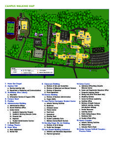 CAMPUS WALKING MAP  1.	 Mater Dei Chapel 2.	 Aquinas Hall 	 a.	 Nursing Learning Labs 	 b.	 Department of Marketing and Communications