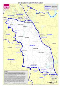 STATE ELECTORAL DISTRICT OF ALBERT  GS GS GS O O