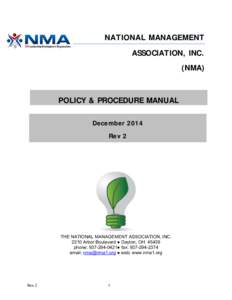 National Management Association / Institute of Certified Professional Managers / Nigerian Maritime Administration and Safety Agency