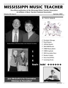 MMTA Summer 2004 Newsletter