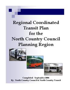 Coordinated Regional Transit Plan