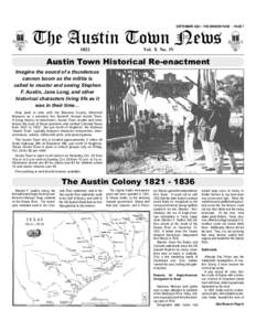 SEPTEMBER 2003 ~ THE WINDOW PANE ~ PAGE 1  The Austin Town News[removed]Vol. X No. IV