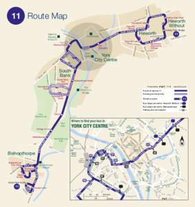 lands Wo o d G ro v e 11 Route Map