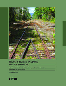 Minnesota railroads / Boston and Maine Railroad / Mountain Division / Maine Central Railroad Company / Boston and Maine Corporation / Conway Scenic Railroad / MBTA Commuter Rail / Portland and Ogdensburg Railway / Amtrak / Rail transportation in the United States / Transportation in the United States / Maine Central Railroad