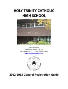 Hanover High School / Pennsylvania / Holy Trinity Diocesan High School / Roman Catholic Diocese of Rockville Centre