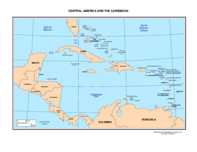 CENTRAL AMERICA AND THE CARIBBEAN  U.S.A. Gulf of Mexico