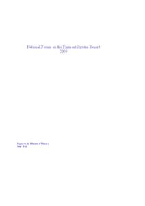 Microsoft Word - MOB National Forum on the Payment System Report 2009 W 150…