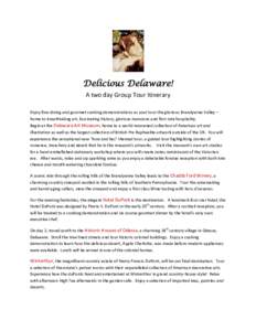 Microsoft Word - Delicious Delaware C Smith.doc