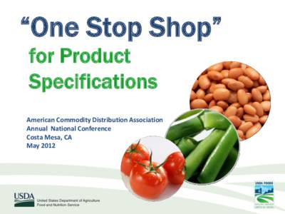 USDA FOODS Healthy Choices. American Grown.
