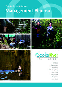 Cooks River Alliance  Management Plan 2014 Ashfield Bankstown