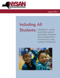 Educational psychology / Education policy / Inclusion / Individualized Education Program / Learning disability / Section 504 of the Rehabilitation Act / Developmental disability / Parent to Parent of New York State / Americans with Disabilities Act / Education / Special education / Disability