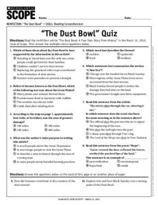 Great Depression in the United States / Storm / Dust Bowl / Dust storm / Black Sunday / Great Plains / Dust / Meteorology / Atmospheric sciences / Physical geography