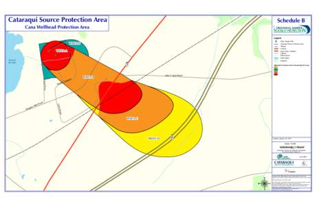 Cataraqui Source Protection Area  Schedule B Cana Wellhead Protection Area