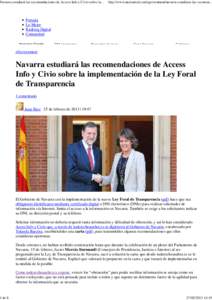 Navarra estudiará las recomendaciones de Access Info y Civio sobre la[removed]de 8 http://www.nacionred.com/egovernment/navarra-estudiara-las-recomen...