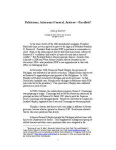 Frank Murphy / United States Attorney / Robert H. Jackson / John Ashcroft / Murphy / Supreme Court of the United States / Alberto Gonzales / Homer Stille Cummings / United States Department of Justice / Government / State governments of the United States