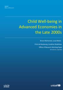 Simulating the impact of the global economic crisis and policy responses on children in West and Central Africa