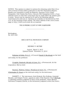 NOTICE: This opinion is subject to motions for rehearing under Rule 22 as well as formal revision before publication in the New Hampshire Reports. Readers are requested to notify the Reporter, Supreme Court of New Hampsh