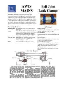 AWIS MAINS Bell Joint Leak Clamps