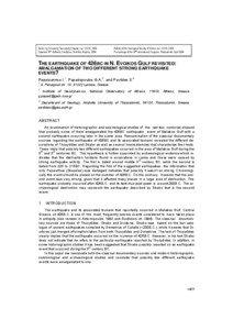 Earthquake engineering / Physical oceanography / Risk management / Tsunami / Helike / Thucydides / Earthquake / Richter magnitude scale / 426 BC Malian Gulf tsunami / Ancient Greece / Geology / Management