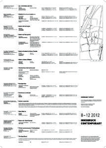 Bank für Tirol und Vorarlberg Stadtforum 1 (Erlerstraße), 6020 Innsbruck T + , www.btv-fokus.at Mo – Fr 11 – 18, Sa 11 – 15 Mon – Fri 11am – 6pm, Sat 11am – 3pm