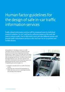 Road transport / Traffic law / Traffic / Road traffic safety / Human factors / Speed limit / Workload / Transport / Land transport / Road safety