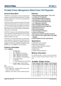 Technology / Ceramic capacitor / EIA Class 2 dielectric / Line regulation / Dropout voltage / Vehicle Identification Number / Decoupling capacitor / WDFN / Analog-to-digital converter / Capacitors / Electrical engineering / Electromagnetism