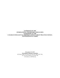 Marketing / Identification / Law / Trademark law / International Trademark Association / Trademark / Non-conventional trademark / Trademark attorney / Intellectual property law / Brand management / Product management