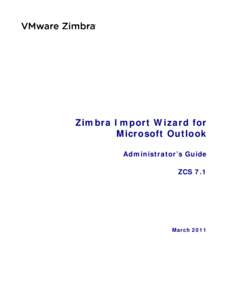 Import Wizard Outlook Admin.book