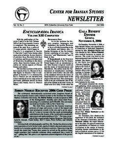 Newsletter Fall 2006 FINAL.indd