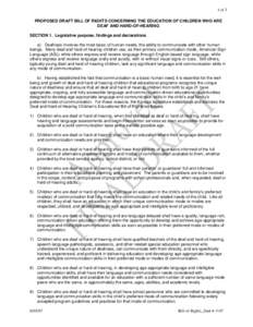 Disability / Individualized Education Program / Individuals with Disabilities Education Act / Deaf culture / Claire L. Ramsey / Deafness / Special education / Education