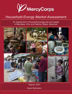 HOUSEHOLD ENERGY MARKET ASSESSMENT  -1- Table of Contents