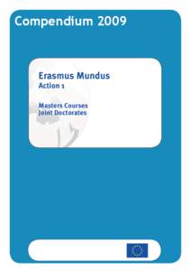 Compendium[removed]Erasmus Mundus Action 1  Masters Courses