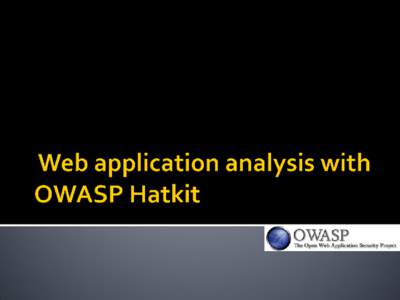   Martin Holst Swende  Senior Security Consultant, 2Secure AB  ~3 years in IT-security  ~5 years as software developer