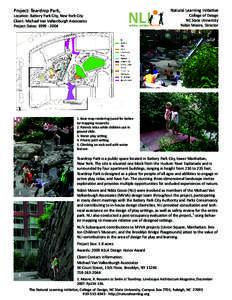 Natural Learning Initiative  Project: Teardrop Park, College of Design NC State University