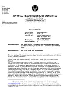 MN[removed]Natural Resources Study Committee