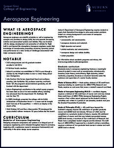 Alabama / Auburn University / K.N.Toosi University of Technology / Aerospace engineering / Engineering / American Institute of Aeronautics and Astronautics